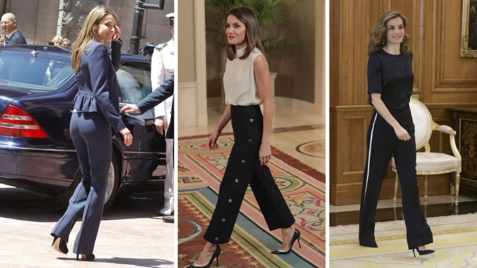 ¿Cómo usar los pantalones de la reina Letizia?