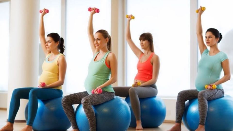 ¿Qué ejercicios de pilates son para embarazadas?