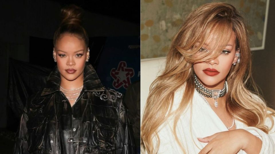 ¿Cuál color de cabello lleva Rihanna?