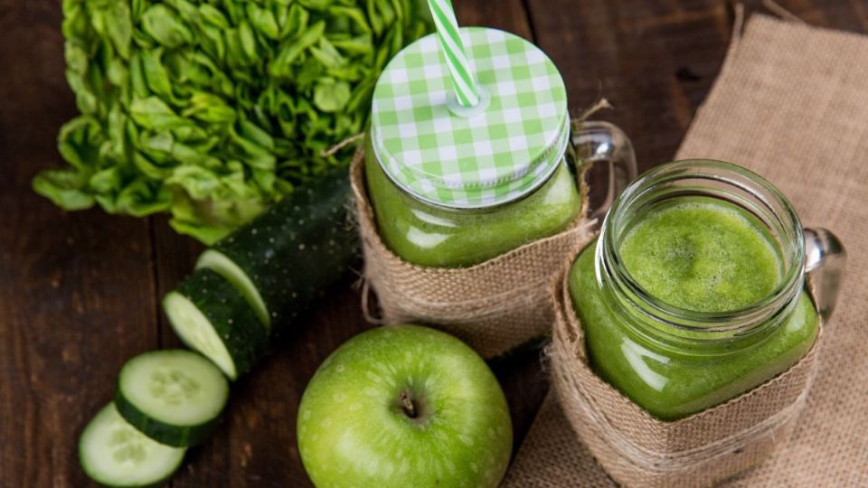 Estos jugos verdes serán un complemento para tu dieta