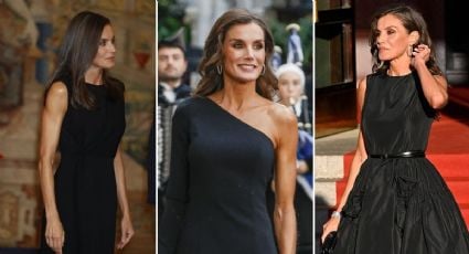 5 vestidos negros y elegantes de la Reina Letizia que puedes usar para ir a la oficina