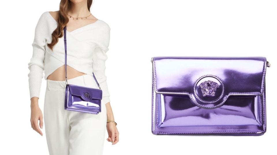 Este mini bolso Versace costaba 30 mil pesos y 12 mil ahora