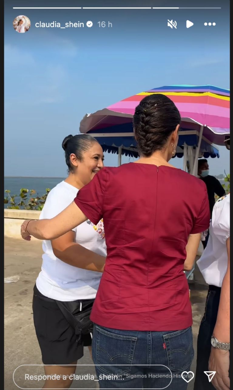 claudia sheinbaum peinado trenza epoca de calor