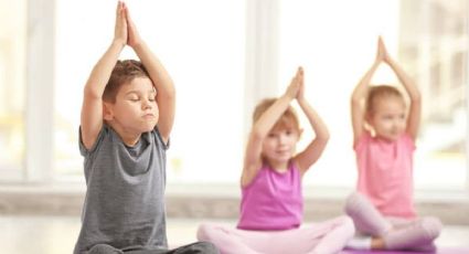 Yoga para niños: 5 posturas que puedes hacer con tus hijos antes de dormir