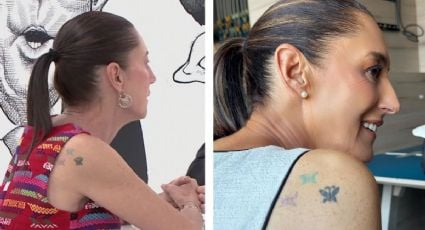 ¿Qué significan los tatuajes de mariposas de Claudia Sheinbaum?