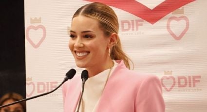 El blazer rosa de Mariana Rodríguez que parece de Channel pero es de Zara