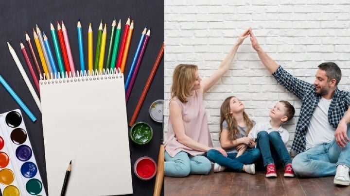 3 ideas para pintar un cuadro en familia y divertirte con tus hijos