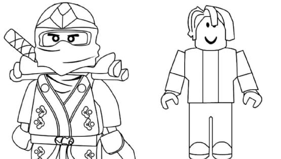 Dibujos de Roblox para colorear e imprimir en casa